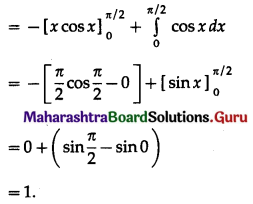 Maharashtra Board 12th Maths Solutions Chapter 4 Definite Integration Ex 4.2 I Q13.1