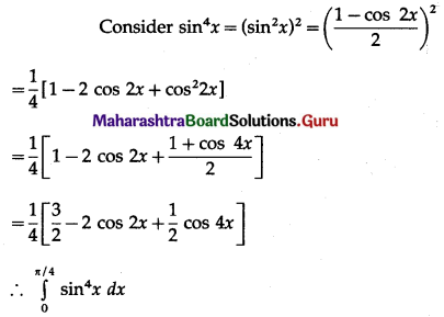 Maharashtra Board 12th Maths Solutions Chapter 4 Definite Integration Ex 4.2 I Q9