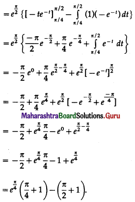 Maharashtra Board 12th Maths Solutions Chapter 4 Definite Integration Ex 4.2 II Q14.2