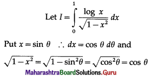 Maharashtra Board 12th Maths Solutions Chapter 4 Definite Integration Ex 4.2 III Q15