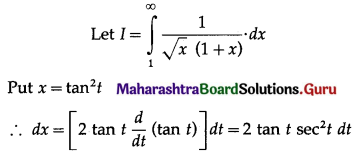 Maharashtra Board 12th Maths Solutions Chapter 4 Definite Integration Miscellaneous Exercise 4 II Q10