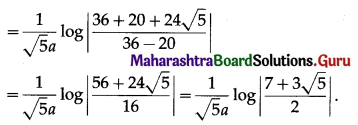 Maharashtra Board 12th Maths Solutions Chapter 4 Definite Integration Miscellaneous Exercise 4 III Q3.2