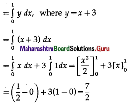 Maharashtra Board 12th Maths Solutions Chapter 5 Application of Definite Integration Ex 5.1 Q3 (v).1