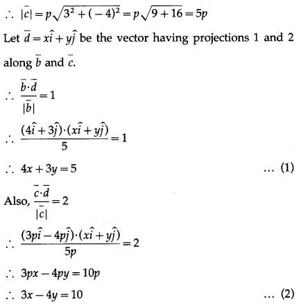 Maharashtra Board 12th Maths Solutions Chapter 5 Vectors Miscellaneous Exercise 5 55