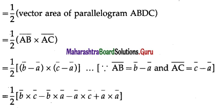 Maharashtra Board 12th Maths Solutions Chapter 5 Vectors Miscellaneous Exercise 5 63