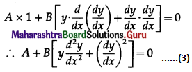 Maharashtra Board 12th Maths Solutions Chapter 6 Differential Equations Ex 6.2 Q1 (ii).2