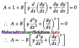Maharashtra Board 12th Maths Solutions Chapter 6 Differential Equations Ex 6.2 Q1 (ii)