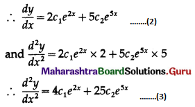 Maharashtra Board 12th Maths Solutions Chapter 6 Differential Equations Ex 6.2 Q1 (viii)