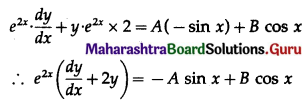 Maharashtra Board 12th Maths Solutions Chapter 6 Differential Equations Ex 6.2 Q1 (x)