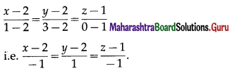 Maharashtra Board 12th Maths Solutions Chapter 6 Line and Plane Ex 6.1 7