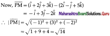 Maharashtra Board 12th Maths Solutions Chapter 6 Line and Plane Ex 6.2 5