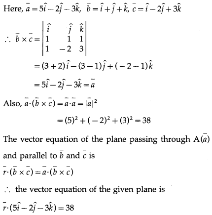 Maharashtra Board 12th Maths Solutions Chapter 6 Line and Plane Ex 6.3 6