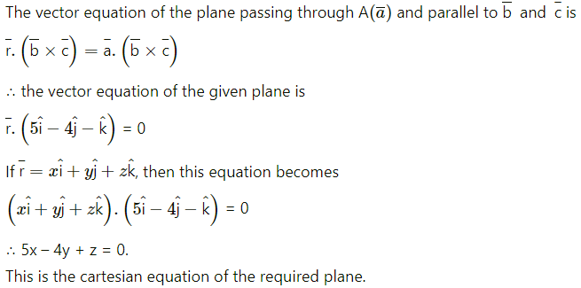 Maharashtra Board 12th Maths Solutions Chapter 6 Line and Plane Miscellaneous Exercise 6B 16
