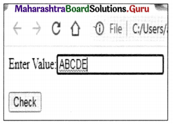 Maharashtra Board Class 11 Information Technology Practicals Skill Set 3 Client Side Scripting (JavaScript) SOP 4.1