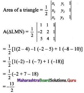 Maharashtra Board 11th Maths Solutions Chapter 4 Determinants and Matrices Miscellaneous Exercise 4(A) II Q11.2