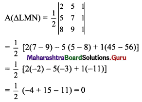 Maharashtra Board 11th Maths Solutions Chapter 4 Determinants and Matrices Miscellaneous Exercise 4(A) II Q16