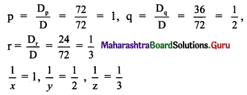 Maharashtra Board 11th Maths Solutions Chapter 4 Determinants and Matrices Miscellaneous Exercise 4(A) II Q9.1