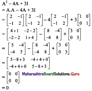 Maharashtra Board 11th Maths Solutions Chapter 4 Determinants and Matrices Miscellaneous Exercise 4(B) II Q15