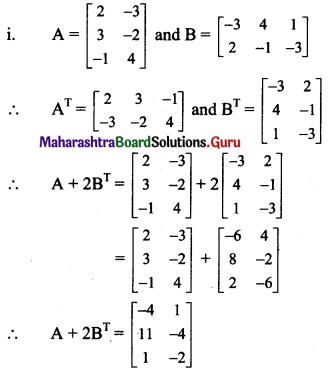 Maharashtra Board 11th Maths Solutions Chapter 4 Determinants and Matrices Miscellaneous Exercise 4(B) II Q4