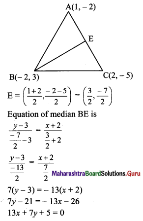 Maharashtra Board 11th Maths Solutions Chapter 5 Straight Line Miscellaneous Exercise 5 I Q3