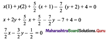 Maharashtra Board 11th Maths Solutions Chapter 6 Circle Ex 6.3 Q4