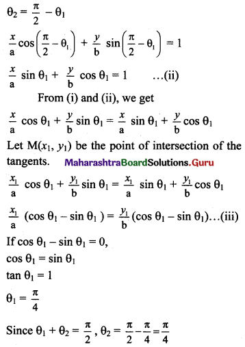 Maharashtra Board 11th Maths Solutions Chapter 7 Conic Sections Ex 7.2 Q15