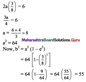 Maharashtra Board 11th Maths Solutions Chapter 7 Conic Sections Ex 7.2 Q2 (i)