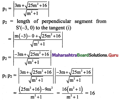 Maharashtra Board 11th Maths Solutions Chapter 7 Conic Sections Ex 7.2 Q5.1