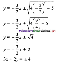 Maharashtra Board 11th Maths Solutions Chapter 7 Conic Sections Ex 7.3 Q10