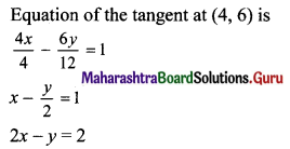 Maharashtra Board 11th Maths Solutions Chapter 7 Conic Sections Ex 7.3 Q6.2