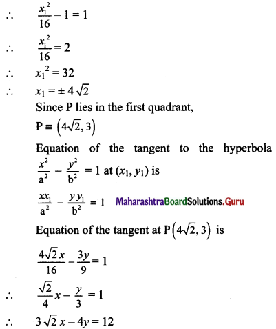 Maharashtra Board 11th Maths Solutions Chapter 7 Conic Sections Ex 7.3 Q6.5