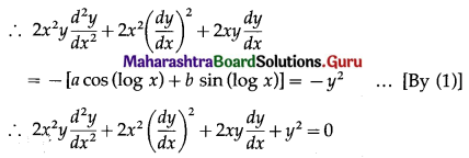 Maharashtra Board 12th Maths Solutions Chapter 6 Differential Equations Miscellaneous Exercise 6 II Q3 (iv).1