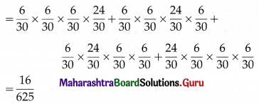 Maharashtra Board 12th Maths Solutions Chapter 7 Probability Distributions Ex 7.1 Q6.2