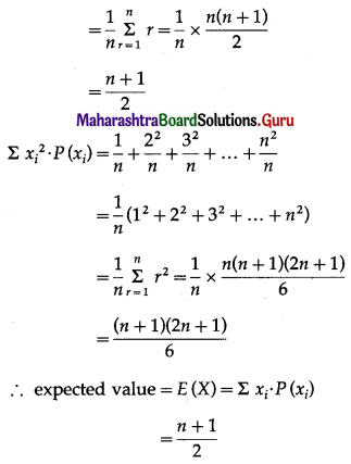 Maharashtra Board 12th Maths Solutions Chapter 7 Probability Distributions Miscellaneous Exercise 7 II Q10.9