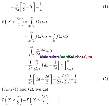 Maharashtra Board 12th Maths Solutions Chapter 7 Probability Distributions Miscellaneous Exercise 7 II Q14.1