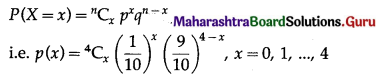 Maharashtra Board 12th Maths Solutions Chapter 8 Binomial Distribution Ex 8.1 Q6