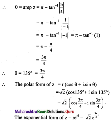 Maharashtra Board 11th Maths Solutions Chapter 1 Complex Numbers Ex 1.3 Q4 (vi).1