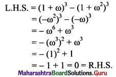 Maharashtra Board 11th Maths Solutions Chapter 1 Complex Numbers Ex 1.4 Q2 (iii)