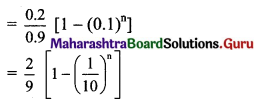 Maharashtra Board 11th Maths Solutions Chapter 2 Sequences and Series Ex 2.2 Q7 (ii).1