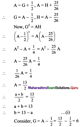 Maharashtra Board 11th Maths Solutions Chapter 2 Sequences and Series Ex 2.4 Q9