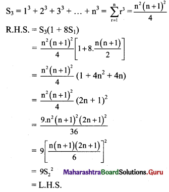 Maharashtra Board 11th Maths Solutions Chapter 2 Sequences and Series Ex 2.6 Q10.1