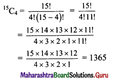 Maharashtra Board 11th Maths Solutions Chapter 3 Permutations and Combination Ex 3.6 Q1 (i)