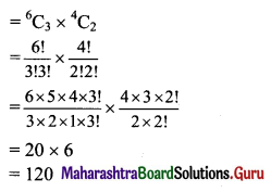 Maharashtra Board 11th Maths Solutions Chapter 3 Permutations and Combination Ex 3.6 Q8