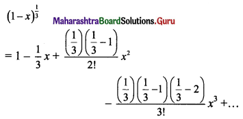 Maharashtra Board 11th Maths Solutions Chapter 4 Methods of Induction and Binomial Theorem Ex 4.4 Q1 (ii)