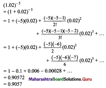 Maharashtra Board 11th Maths Solutions Chapter 4 Methods of Induction and Binomial Theorem Ex 4.4 Q4 (iv)
