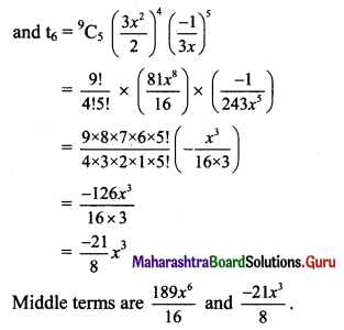 Maharashtra Board 11th Maths Solutions Chapter 4 Methods of Induction and Binomial Theorem Miscellaneous Exercise 4 II Q8 (iv).1