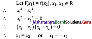 Maharashtra Board 11th Maths Solutions Chapter 6 Functions Ex 6.1 Q13 (iii)