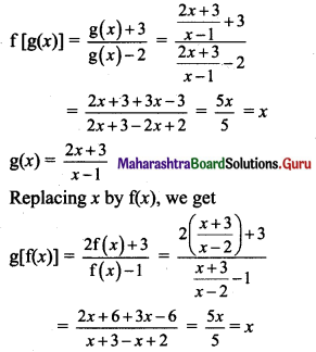 Maharashtra Board 11th Maths Solutions Chapter 6 Functions Ex 6.2 Q4 (iii)