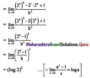 Maharashtra Board 11th Maths Solutions Chapter 7 Limits Miscellaneous Exercise 7 II Q19.1