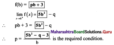 Maharashtra Board 11th Maths Solutions Chapter 8 Continuity Ex 8.1 Q18.1